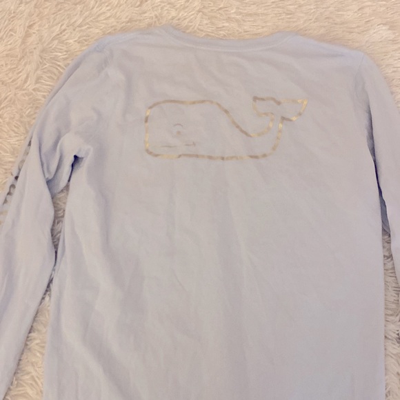 Vineyard vines light purple/blue long sleeve t-shirt - Picture 2 of 3